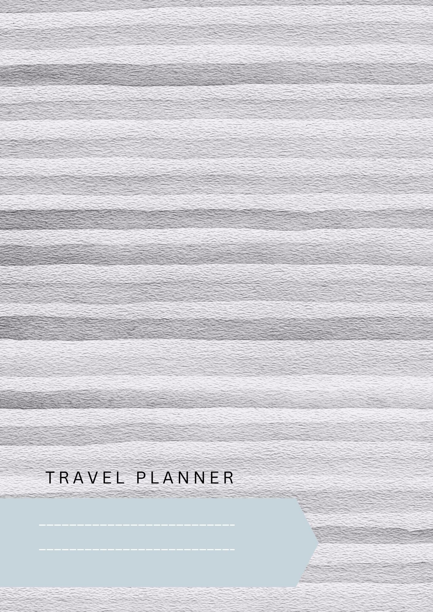 Travel Planner Guide