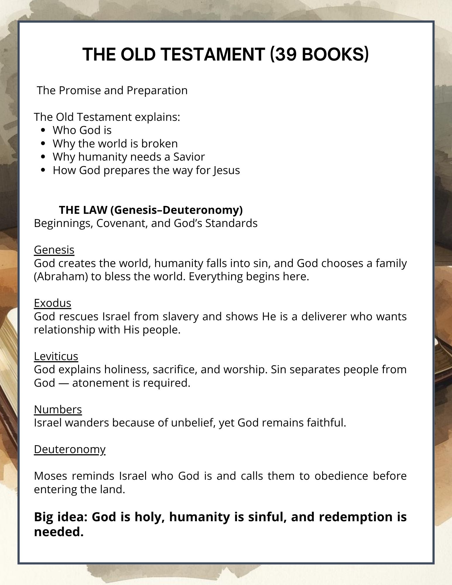 The Bible Made Simple