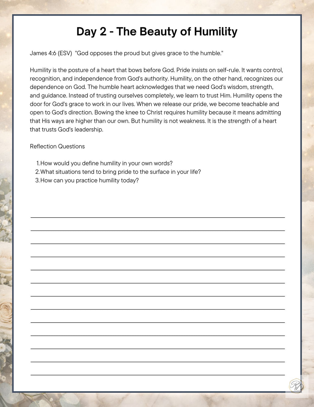 Bowing the knee to King Jesus: A 21 Day Devotional